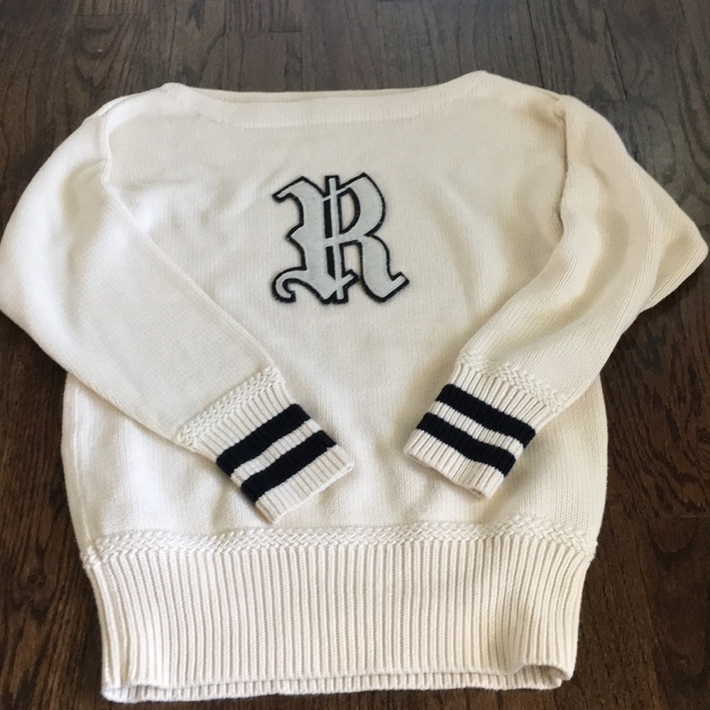 Rugby Ralph Lauren letter sweater